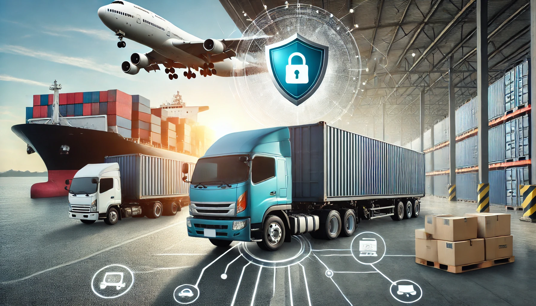 Insurance and transport - secure logistics operations