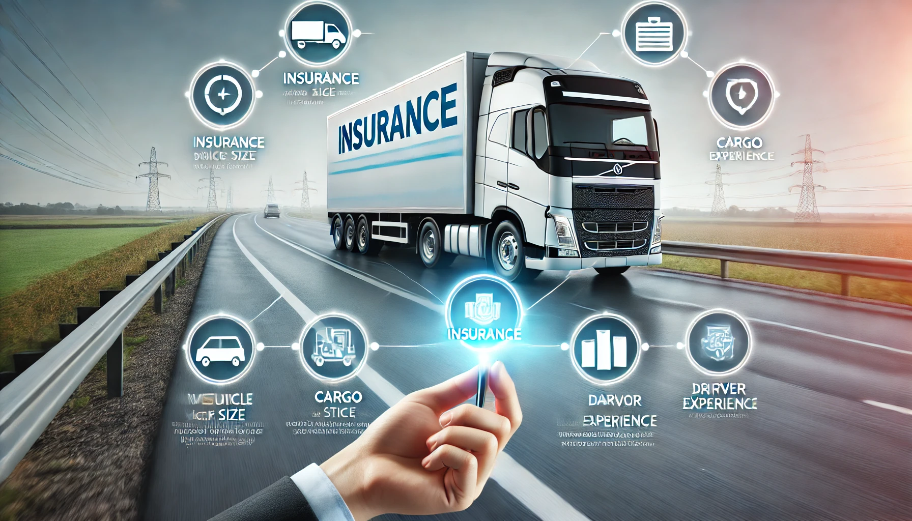 Key factors impacting 2024 box truck insurance costs, including vehicle, cargo type, and operational region